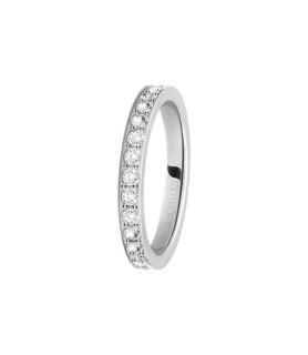 ANELLO MORELLATO SNA41014 ACCIAIO BIANCO DONNA LOVE RINGS AN. SS CRYSTALS size 014