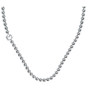 CATENA SECTOR SAFT73 ACCIAIO BIANCO UOMO ENERGY NECKLACE SHINING FINISHING