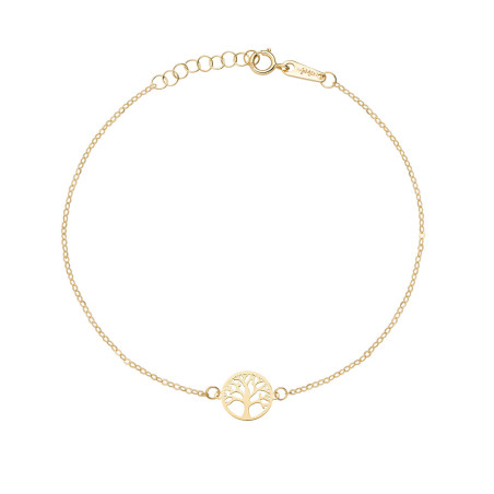 BRACCIALE AMEN AU9BRALG3 ORO 375 GIALLO DONNA BRACCIALE ALBERO DELLA VITA IN ORO GIALLO 9 KT