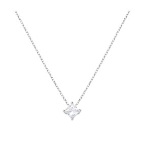COLLANA AMEN CLSOQ40BB ARGENTO BIANCO DONNA Collana in AG925