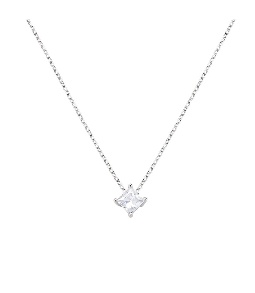 COLLANA AMEN CLSOQ40BB ARGENTO BIANCO DONNA Collana in AG925