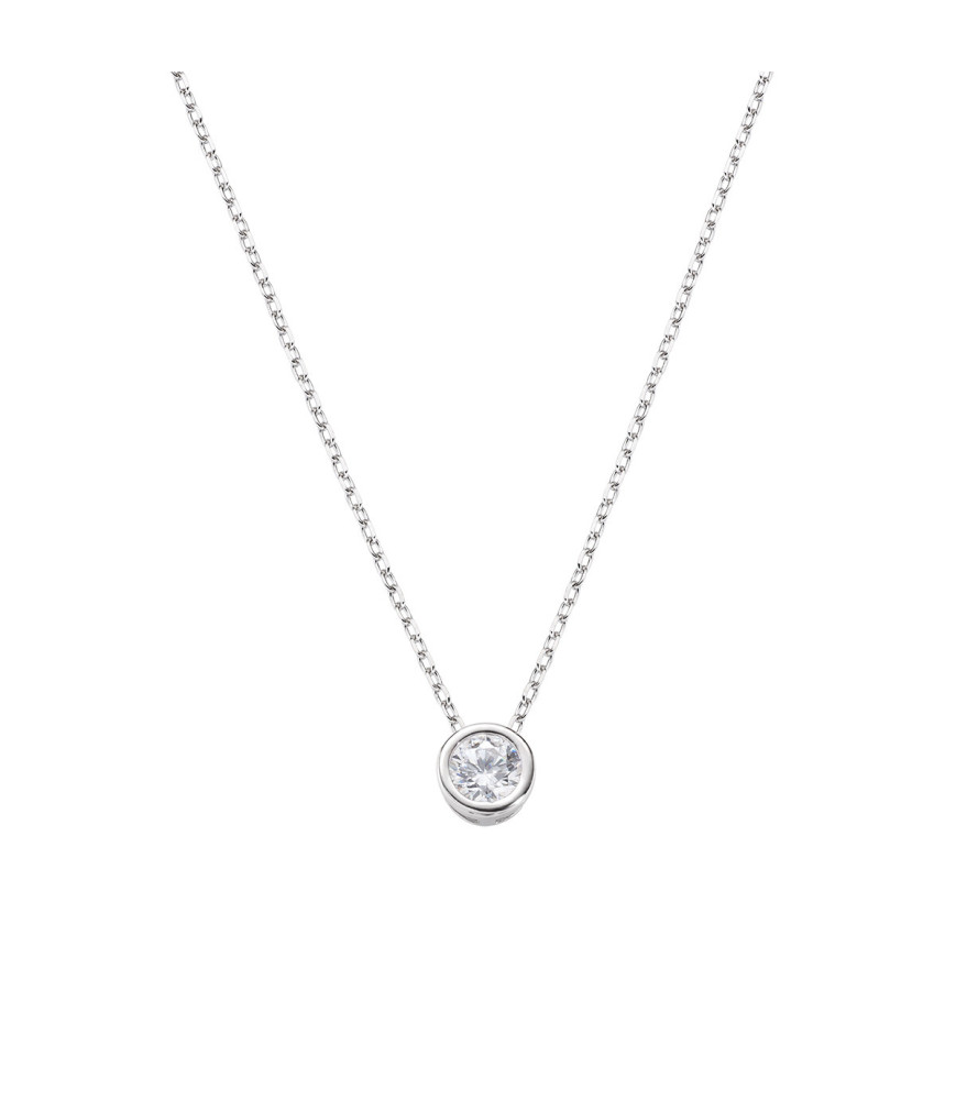 COLLANA AMEN CLSOT40BB ARGENTO BIANCO DONNA Collana in AG925