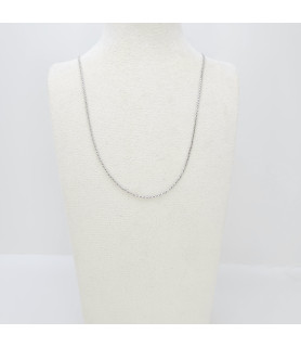 CATENA ONAIS F24.3628 ARGENTO BIANCO UNISEX CORDA