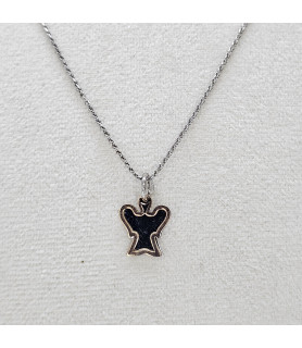 PENDENTE ONAIS F24.3698 ARGENTO BICOLORE DONNA ANGELO TIPO GIANNOTTI