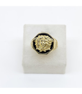 ANELLO EnricoOro X23.0989 MIS 25 GIALLO UOMO VERSACE