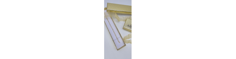 BRACCIALE EnricoOro X24.2695 19 CM GIALLO DONNA CATENELLA LEGGERA