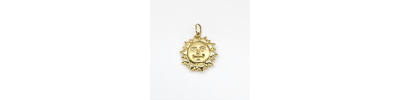 PENDENTE EnricoOro K0176 ORO 750° GIALLO DONNA SOLE