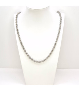 CATENA Onais F24.3369CA ARGENTO BIANCO DONNA CORDA