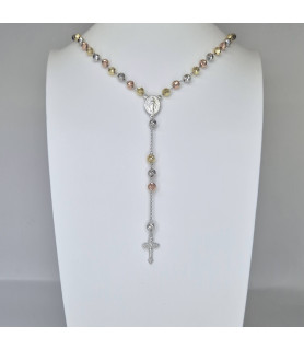 CATENA Onais F25.0898RA ARGENTO TRICOLORE UNISEX ROSARIO