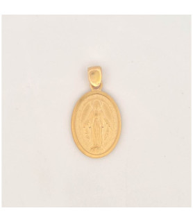 PENDENTE Onais F25.1418PA ARGENTO GIALLO UNISEX MADONNA MIRACOLOSA