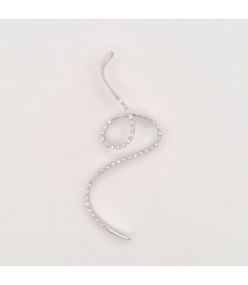 PENDENTE EnricoOro G249  BIANCO DONNA