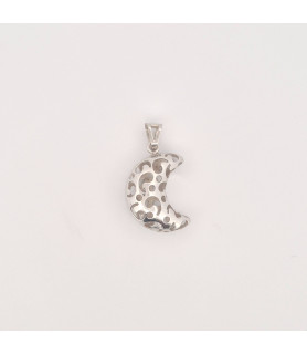 PENDENTE EnricoOro H235 ORO 750° BIANCO DONNA LUNA