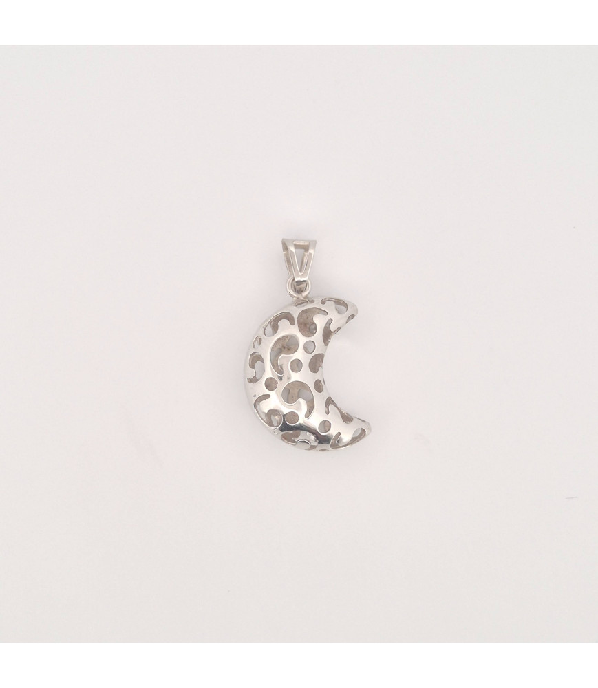 PENDENTE EnricoOro H235 ORO 750° BIANCO DONNA LUNA
