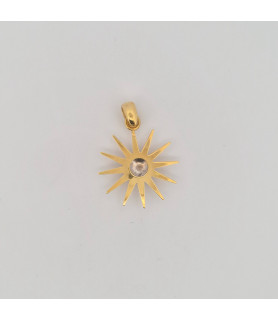 PENDENTE EnricoOro H2479 ORO 750° BICOLORE DONNA SOLE