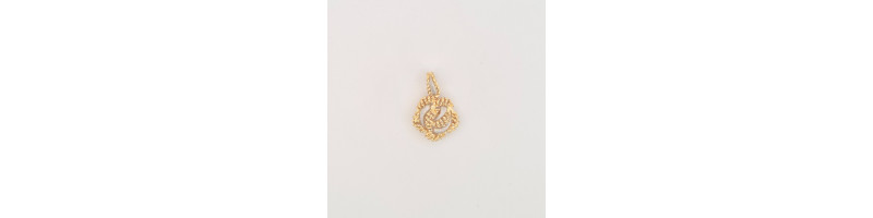PENDENTE EnricoOro H263  BICOLORE DONNA FANTASIA