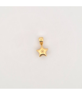 PENDENTE EnricoOro H844  GIALLO DONNA STELLA