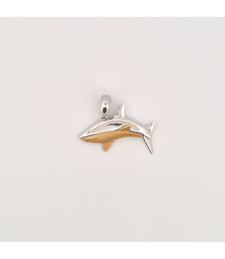 PENDENTE EnricoOro H8905 ORO 750° BICOLORE UOMO ROSA DEI VENTI