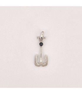 PENDENTE EnricoOro K0171 ORO 750° BIANCO UOMO ANCORA