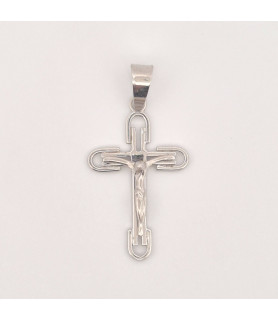 PENDENTE EnricoOro M1829 ORO 750° BIANCO UOMO CROCE