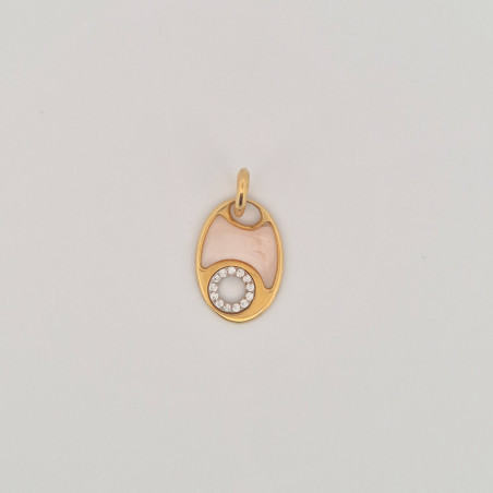 PENDENTE EnricoOro R1032  BICOLORE DONNA FANTASIA