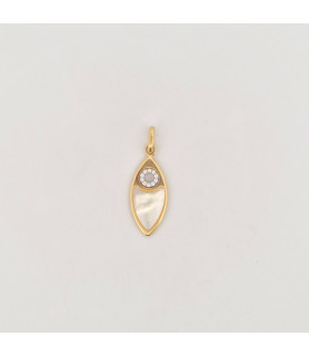 PENDENTE EnricoOro R1033  GIALLO DONNA MABBEA
