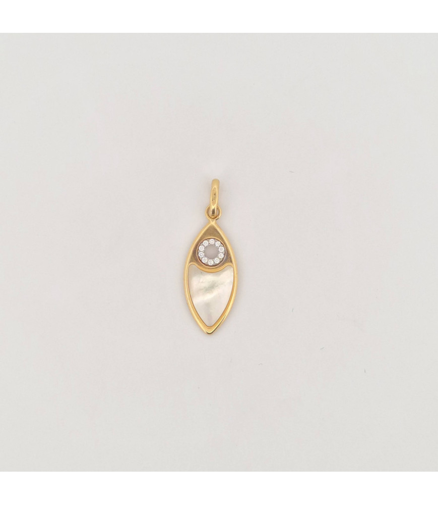 PENDENTE EnricoOro R1033  GIALLO DONNA MABBEA