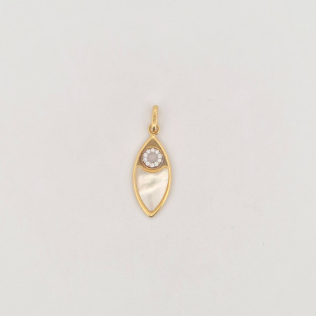 PENDENTE EnricoOro R1033  GIALLO DONNA MABBEA
