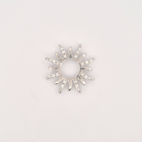 PENDENTE EnricoOro S10347 ORO 750° BIANCO DONNA SOLE