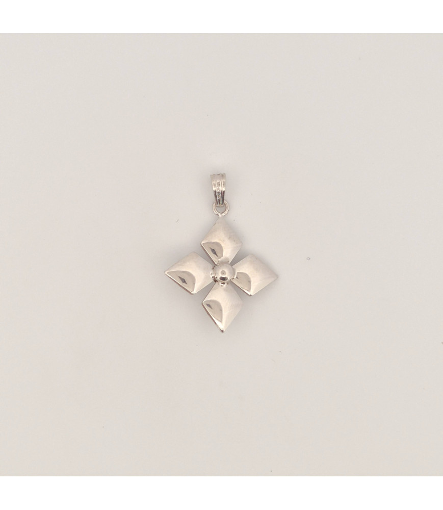 PENDENTE EnricoOro S2387 ORO 750° BIANCO DONNA FIORE