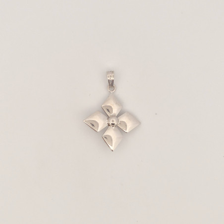 PENDENTE EnricoOro S2387 ORO 750° BIANCO DONNA FIORE