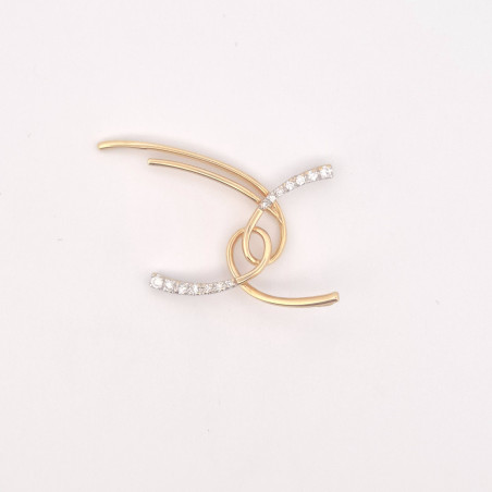 PENDENTE EnricoOro X0366  BICOLORE DONNA FANTASIA