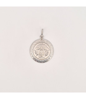 PENDENTE EnricoOro X1916 ORO 750°  BIANCO UOMO VERSACE
