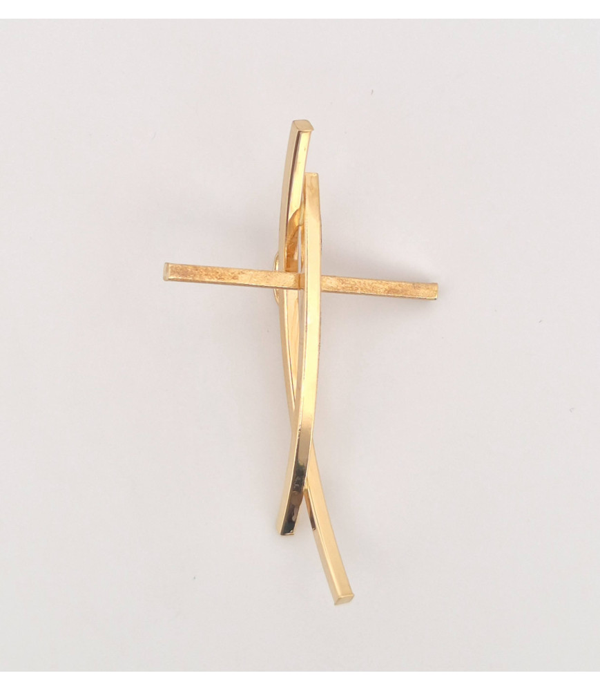 PENDENTE EnricoOro X3345 ORO 750° GIALLO DONNA CROCE