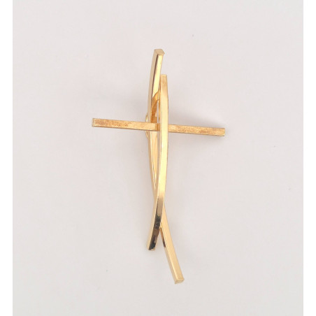 PENDENTE EnricoOro X3345 ORO 750° GIALLO DONNA CROCE