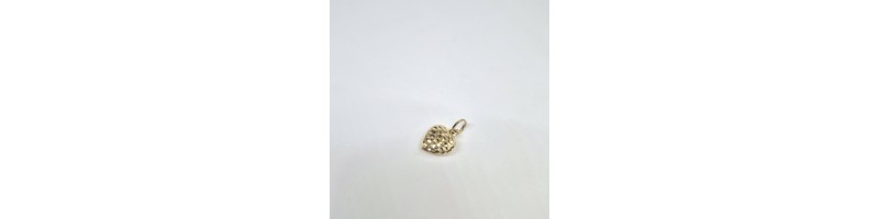 PENDENTE   EnricoOro X24.0482  GIALLO DONNA CUORE g1,10