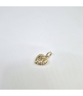 PENDENTE   EnricoOro X24.0482  GIALLO DONNA CUORE g1,10