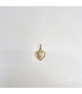 PENDENTE   EnricoOro X24.0482  GIALLO DONNA CUORE g1,10
