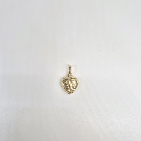 PENDENTE   EnricoOro X24.0482  GIALLO DONNA CUORE g1,10