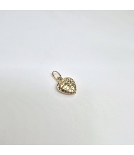 PENDENTE   EnricoOro X24.0482  GIALLO DONNA CUORE g1,10