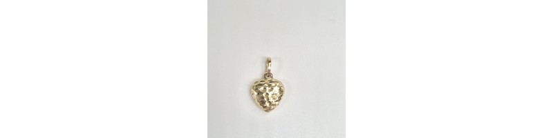 PENDENTE   EnricoOro X24.0482  GIALLO DONNA CUORE g1,10