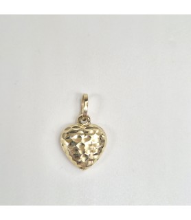 PENDENTE   EnricoOro X24.0482  GIALLO DONNA CUORE g1,10