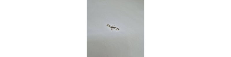 PENDENTE CROCE EnricoOro X26.0173 MARTELLATA E LUCIDA ORO GIALLO