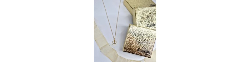 CATENA EnricoOro PENDENTE ANCORA GIALLO UNISEX 18KT
