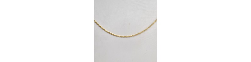CATENA EnricoOro PENDENTE ANCORA GIALLO UNISEX 18KT