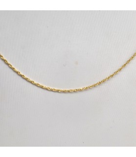 CATENA EnricoOro PENDENTE ANCORA GIALLO UNISEX 18KT
