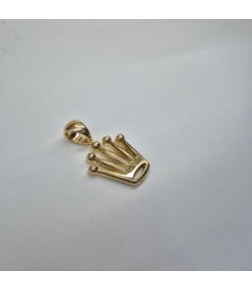 PENDENTE ONAIS F25.2893PA CORONA IN ARGENTO 925 GIALLO ELETTROFORMATA