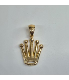 PENDENTE ONAIS F25.2893PA CORONA IN ARGENTO 925 GIALLO ELETTROFORMATA