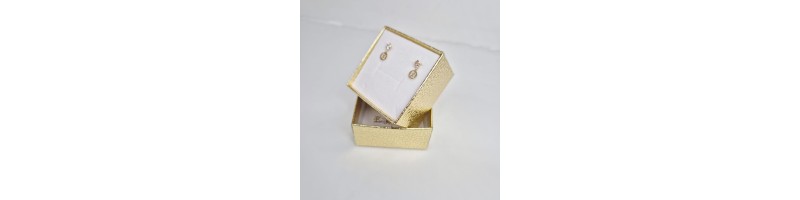 ORECCHINO EnricoOro X24.2765 DOPPIA F PUNTO LUCE GIALLO DONNA