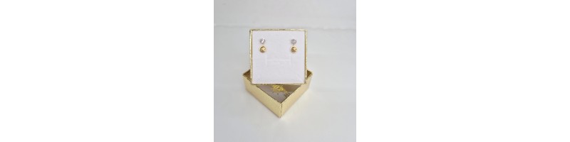 ORECCHINO EnricoOro X25.0328 MEDUSA PUNTO LUCE GIALLO DONNA