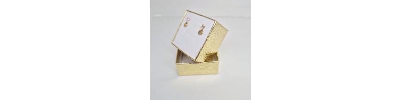ORECCHINO EnricoOro X25.0328 MEDUSA PUNTO LUCE GIALLO DONNA